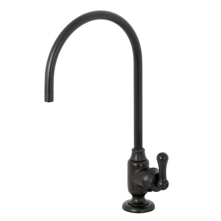 Kingston Brass KS5190AL Royale Single-Handle Water Filtration Faucet, Matte Black KS5190AL